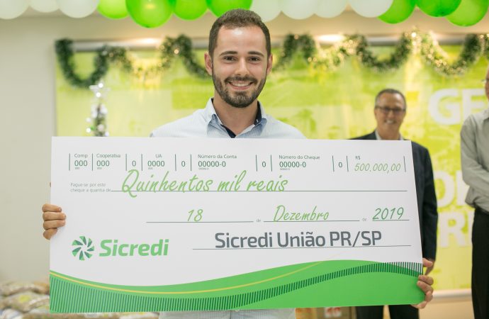 Com campanha de incentivo à poupança, Sicredi premia associados e distribui R$ 2,5 milhões