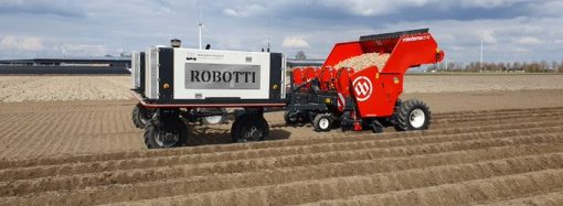 Holandeses desenvolvem robô para o plantio de batata