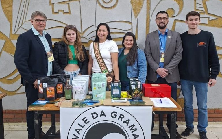 Apresentação: projeto da Indicação Geográfica Vale da Grama esteve entre os destaques do encontro (Divulgação/IFSP São João)